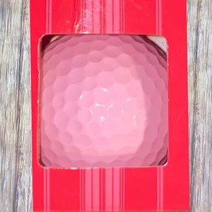 💞 New 3-Pack Box of Pink Golf Balls